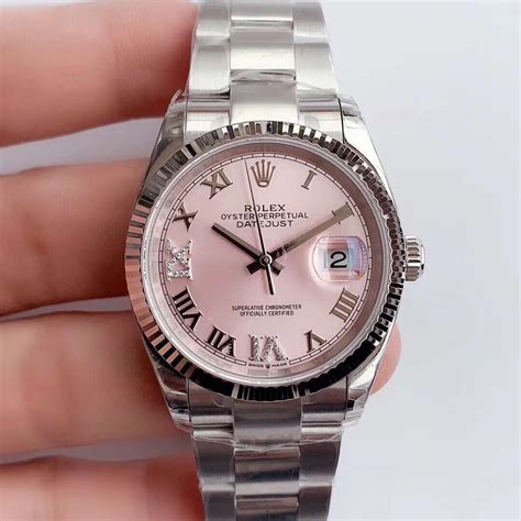 pink face rolex 36mm|rolex datejust watch.